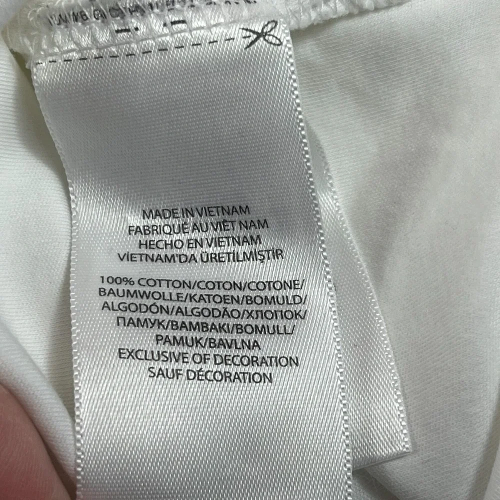 Ralph Lauren Polo Pony Long Sleeve Pull Over Shirt Mens 3XB White Cotton